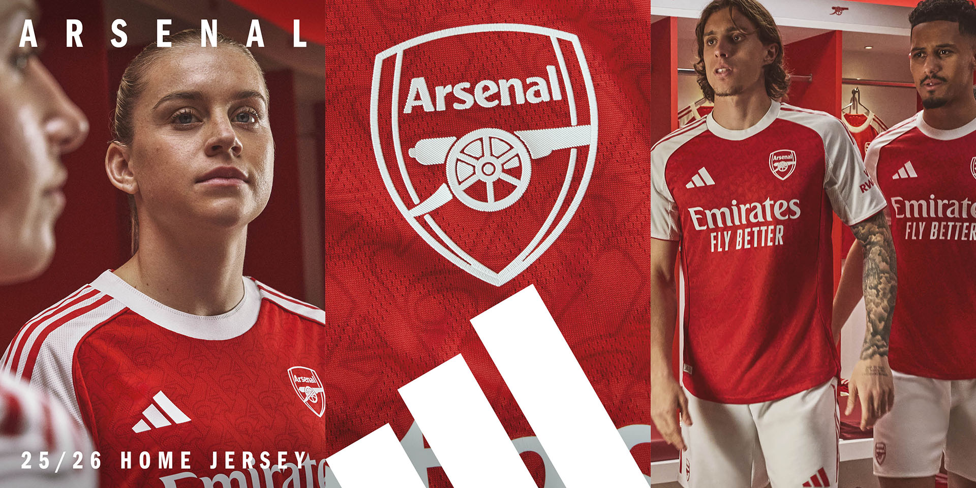 アーセナル 25/26 ユニフォーム