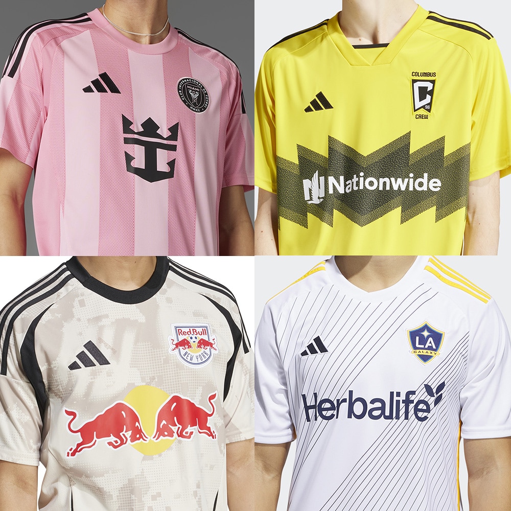 アディダス「MLS（メジャーリーグサッカー）ユニフォーム」