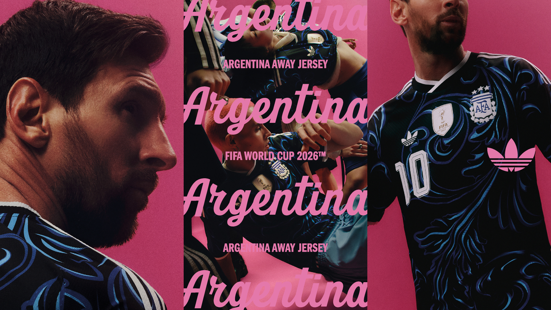 アディダス アルゼンチン代表 アウェイユニフォーム KV