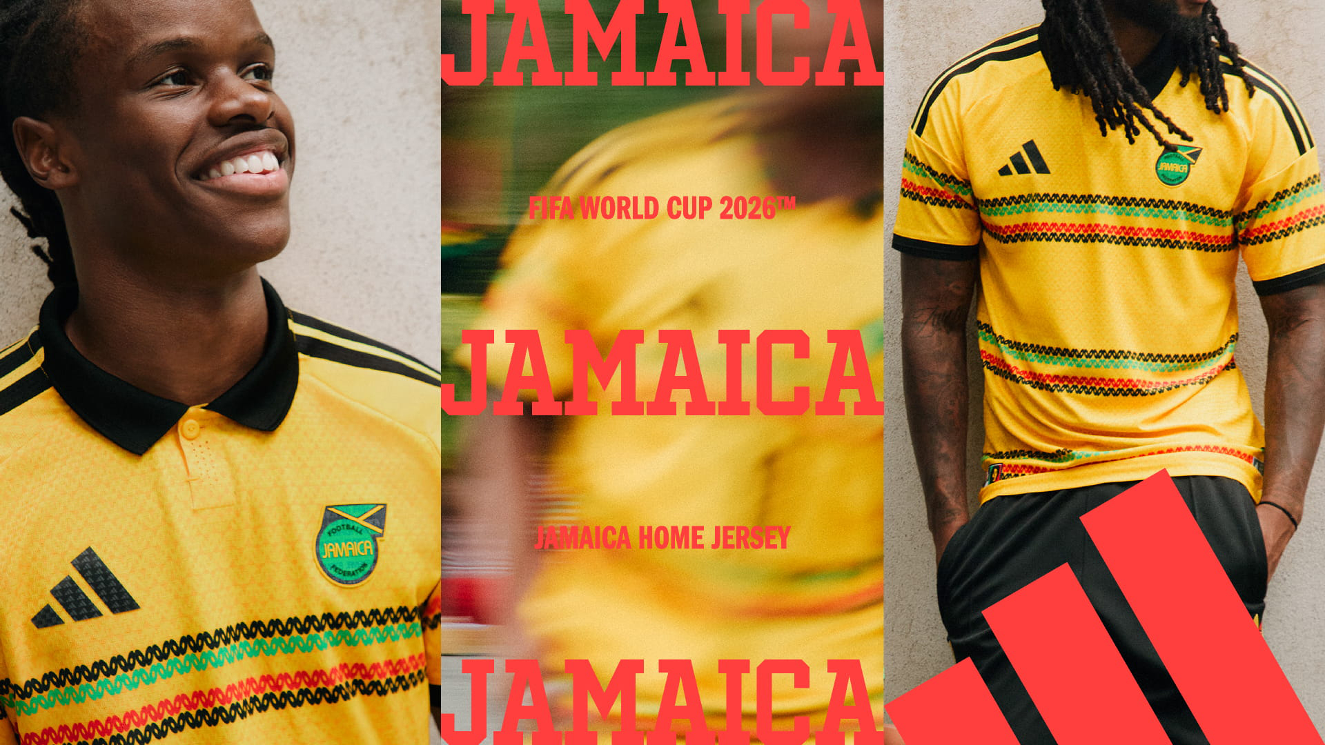 アディダス ジャマイカ代表ユニフォーム