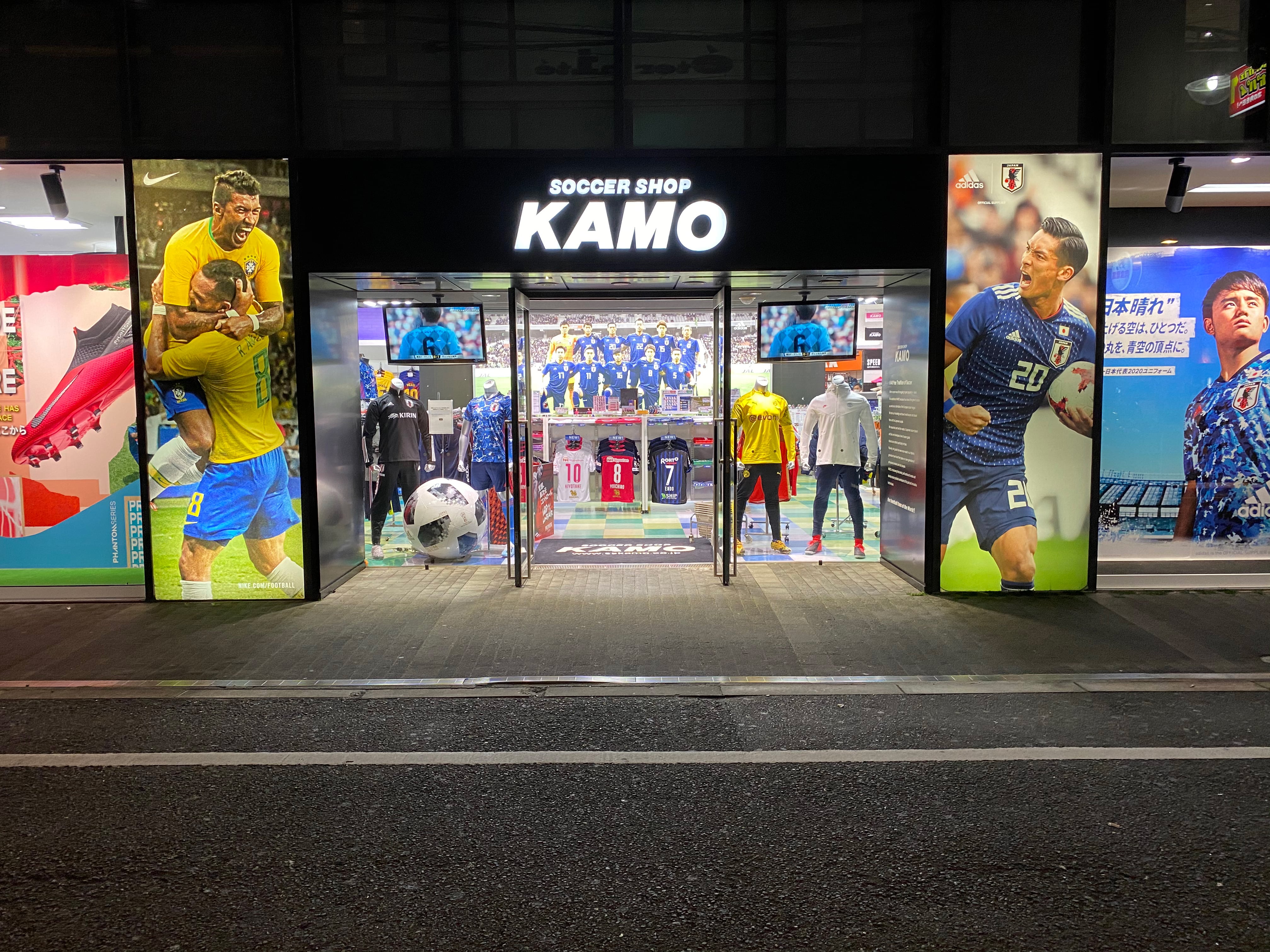 サッカーショップKAMO 心斎橋店 ＜大阪府＞
