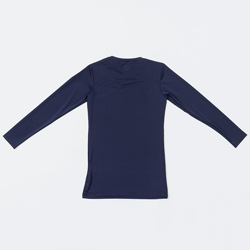 ジュニア コンプレッション クルーネック 長袖シャツ