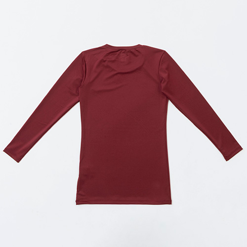 ジュニア コンプレッション クルーネック 長袖シャツ