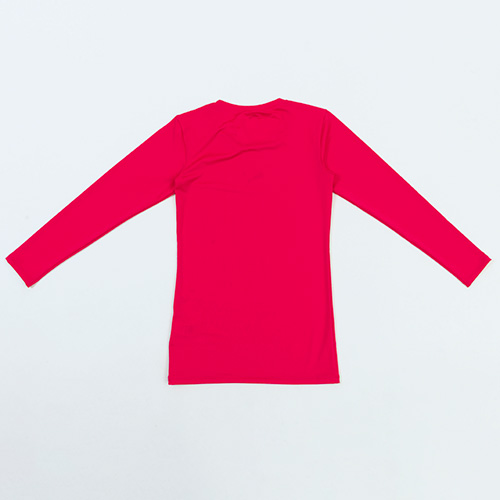 ジュニア コンプレッション クルーネック 長袖シャツ