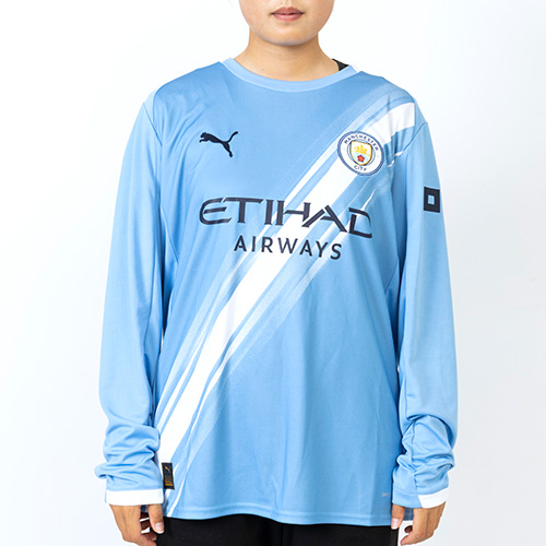25-26 マンチェスター・シティ HOME 長袖ユニフォーム
