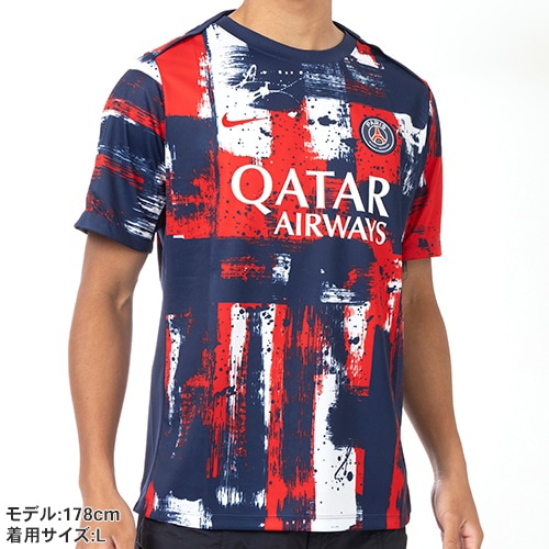 24-25 パリSG アカデミープロ プレマッチトップ