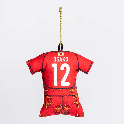 ユニフォーム型クッションキーホルダーSTADIUM LINE #12 大迫 敬介