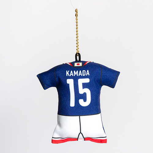 ユニフォーム型クッションキーホルダーSTADIUM LINE #15 鎌田 大地