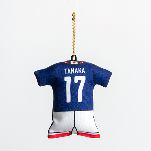 ユニフォーム型クッションキーホルダーSTADIUM LINE #17 田中 碧