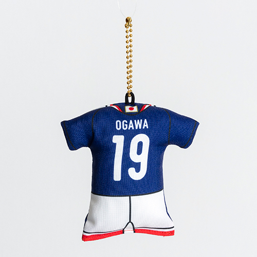 ユニフォーム型クッションキーホルダーSTADIUM LINE #19 小川 航基