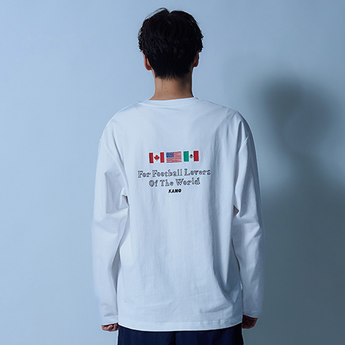 KAMO×NAIJEL GRAPH L/S Tシャツ