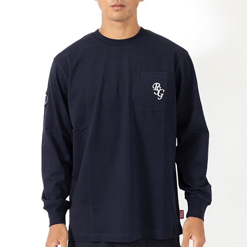 パリSG ITALIC FONTS L/S TEE