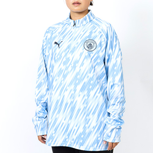 25-26 マンチェスター・シティ プレマッチ1/4ジップトップ