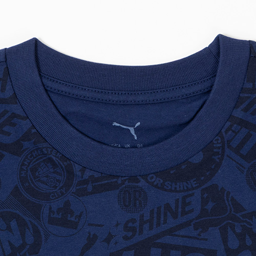 ジュニア マンチェスター・シティ FTBLCULTURE AOP Tシャツ