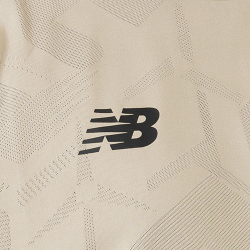 Black Out ジャガードメッシュニットノースリーブシャツ