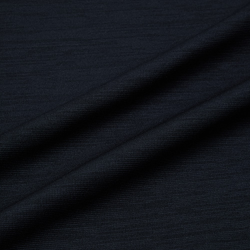 ハーフゲージニットクルーネックスウェット