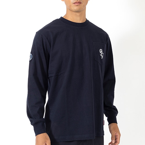 パリSG ITALIC FONTS L/S TEE