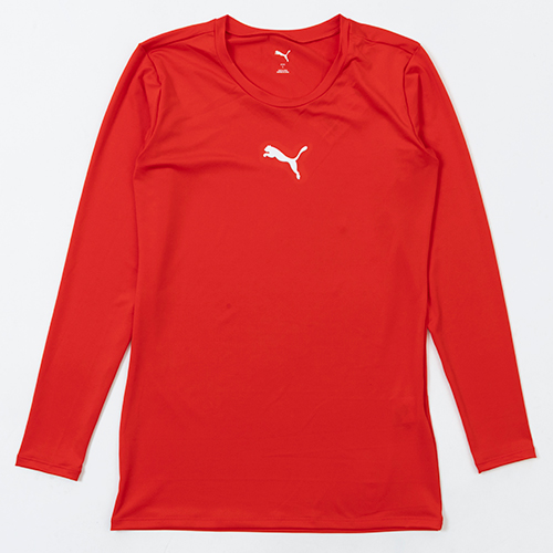 コンプレッション クルーネック 長袖シャツ