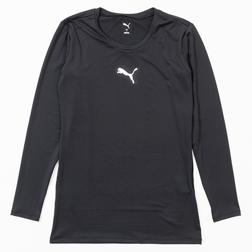 コンプレッション クルーネック 長袖シャツ