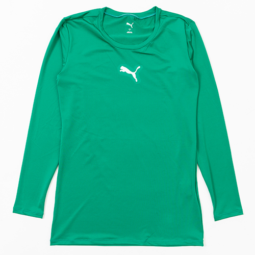 コンプレッション クルーネック 長袖シャツ