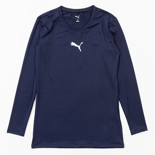 コンプレッション クルーネック 長袖シャツ