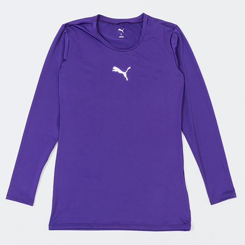 コンプレッション クルーネック 長袖シャツ