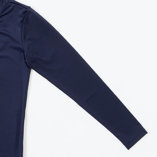 ジュニア コンプレッション クルーネック 長袖シャツ