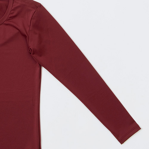 ジュニア コンプレッション クルーネック 長袖シャツ