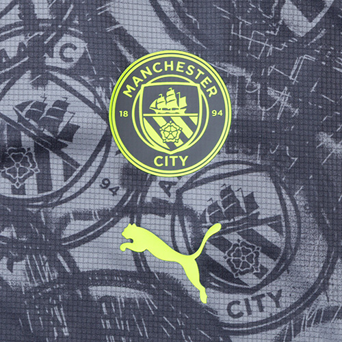 ジュニア 25-26 マンチェスター・シティ プレマッチシャツ