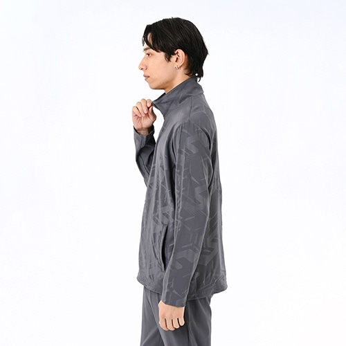 Black Out ストレッチウーブンフルジップジャケット