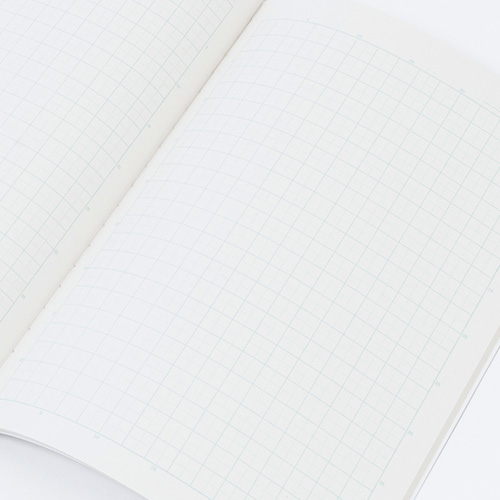 5mm方眼ノート SAMURAI BLUE(10冊セット)