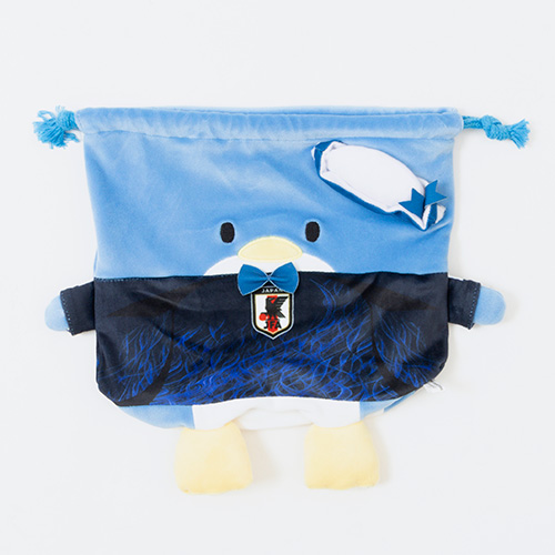 サンリオ タキシードサム おすわり巾着サッカー日本代表Ver.