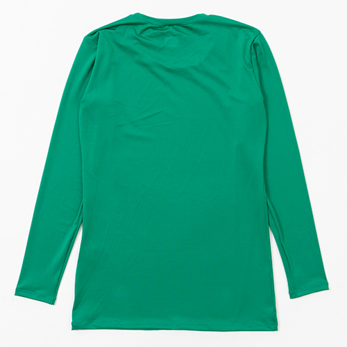 コンプレッション クルーネック 長袖シャツ