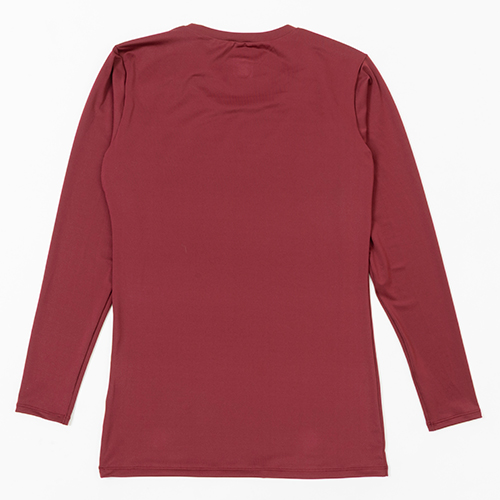 コンプレッション クルーネック 長袖シャツ