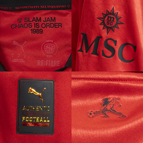 ACミラン X SLAM JAM 4th 長袖ユニフォーム