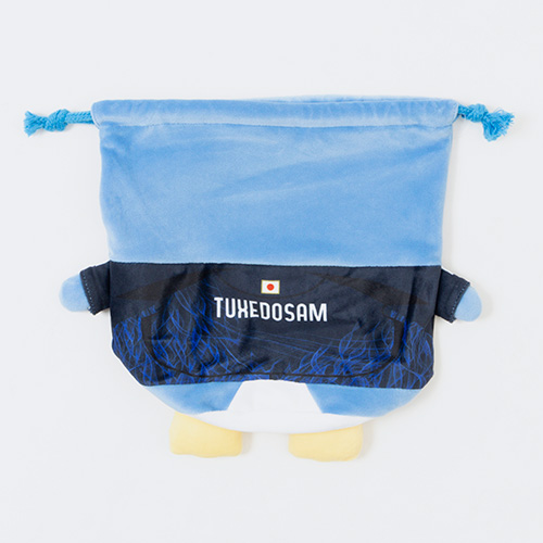 サンリオ タキシードサム おすわり巾着サッカー日本代表Ver.