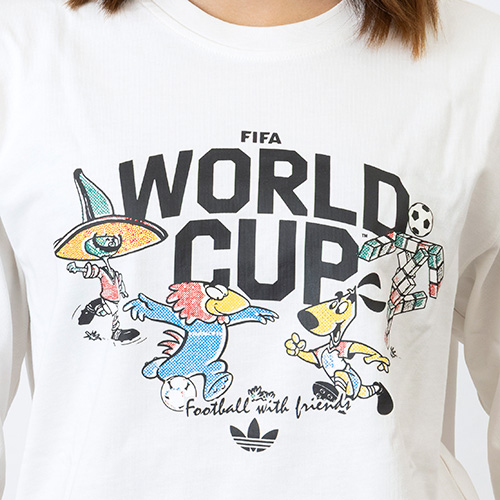 FIFA ワールドカップ 26 マスコット 長袖Tシャツ