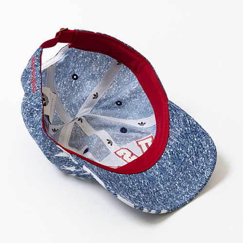 デニム グラフィック キャップ