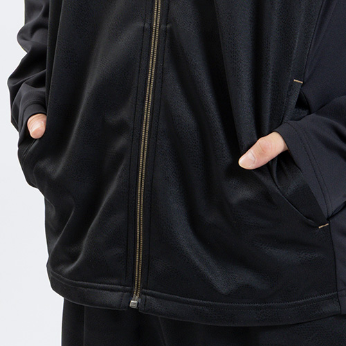 Black Out ストレッチニットジャケット