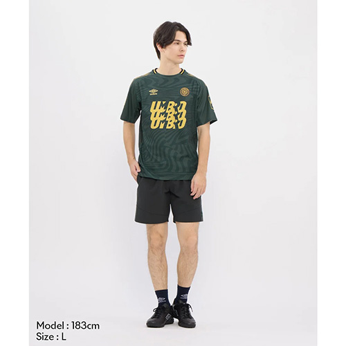 THE THIRD ストレッチウーブンハーフパンツ