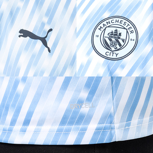 25-26 マンチェスター・シティ プレマッチ1/4ジップトップ