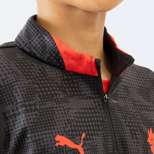 25-26 ACミラン トレーニング1/4ジップトップ