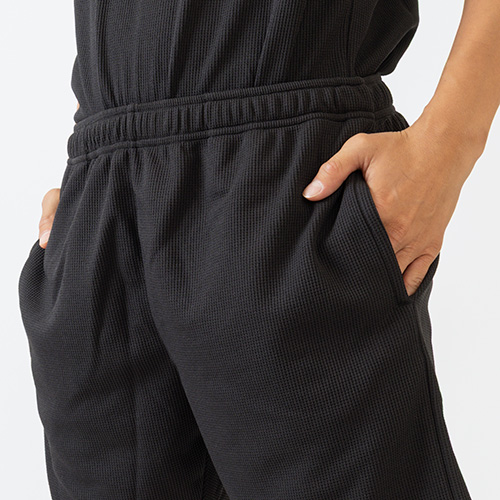 Black Out ポリワッフルショーツ ポケット付き