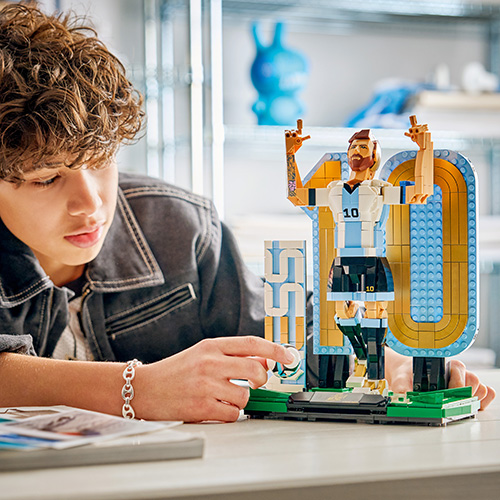 【予約】レゴ エディション リオネル・メッシ:サッカーレジェンド