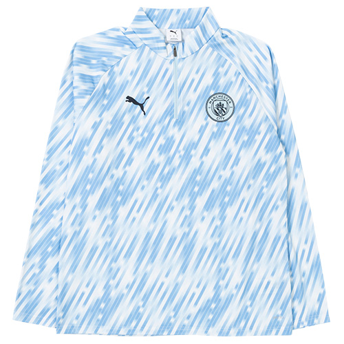 25-26 マンチェスター・シティ プレマッチ1/4ジップトップ