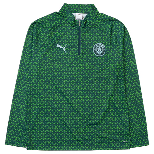 25-26 マンチェスター・シティ プレマッチ1/4ジップトップ