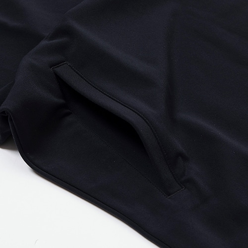 撥水裏起毛ストレッチフーディ