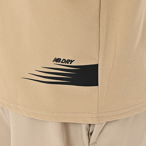 Black Out メッシュニットノースリーブシャツ