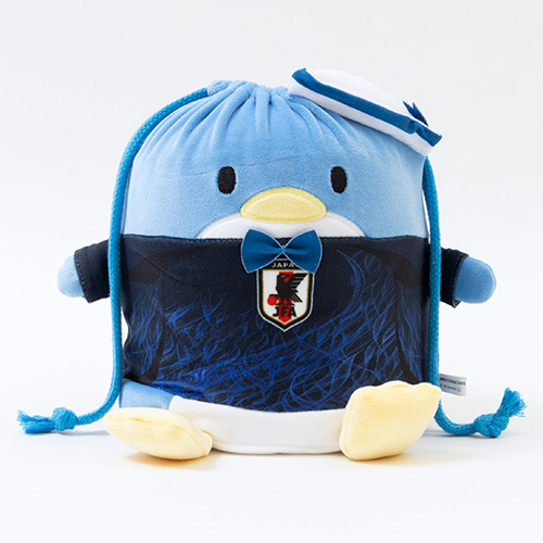 サンリオ タキシードサム おすわり巾着サッカー日本代表Ver.