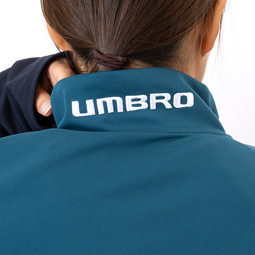 THE THIRD ウォームアップハーフジップトップ